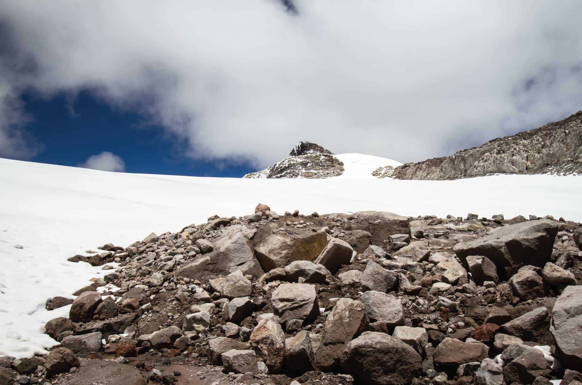 Nevado Santa Isabel glacier Colombia hiking and trekking tour