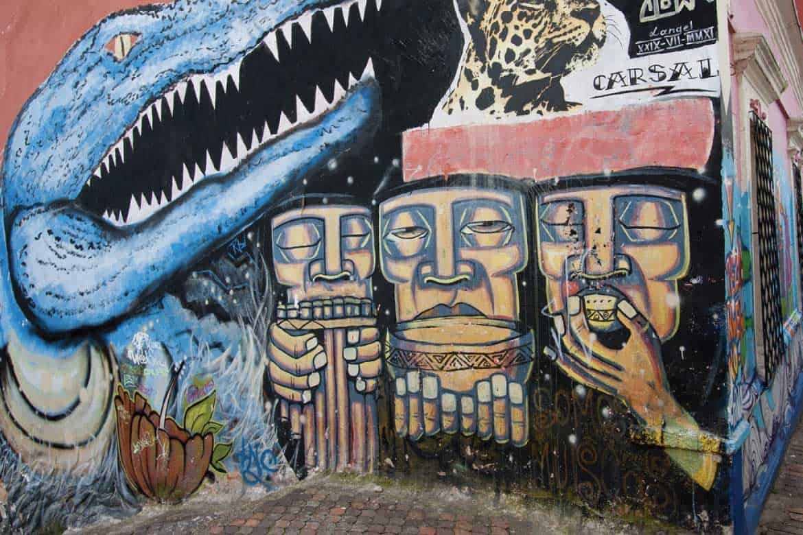 Bogotá city tour Colombia street art graffiti