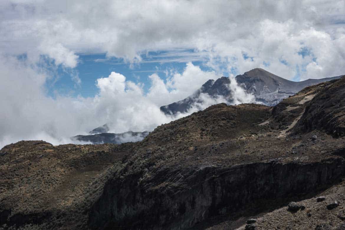 Nevado Santa Isabel Colombia hiking and trekking tour