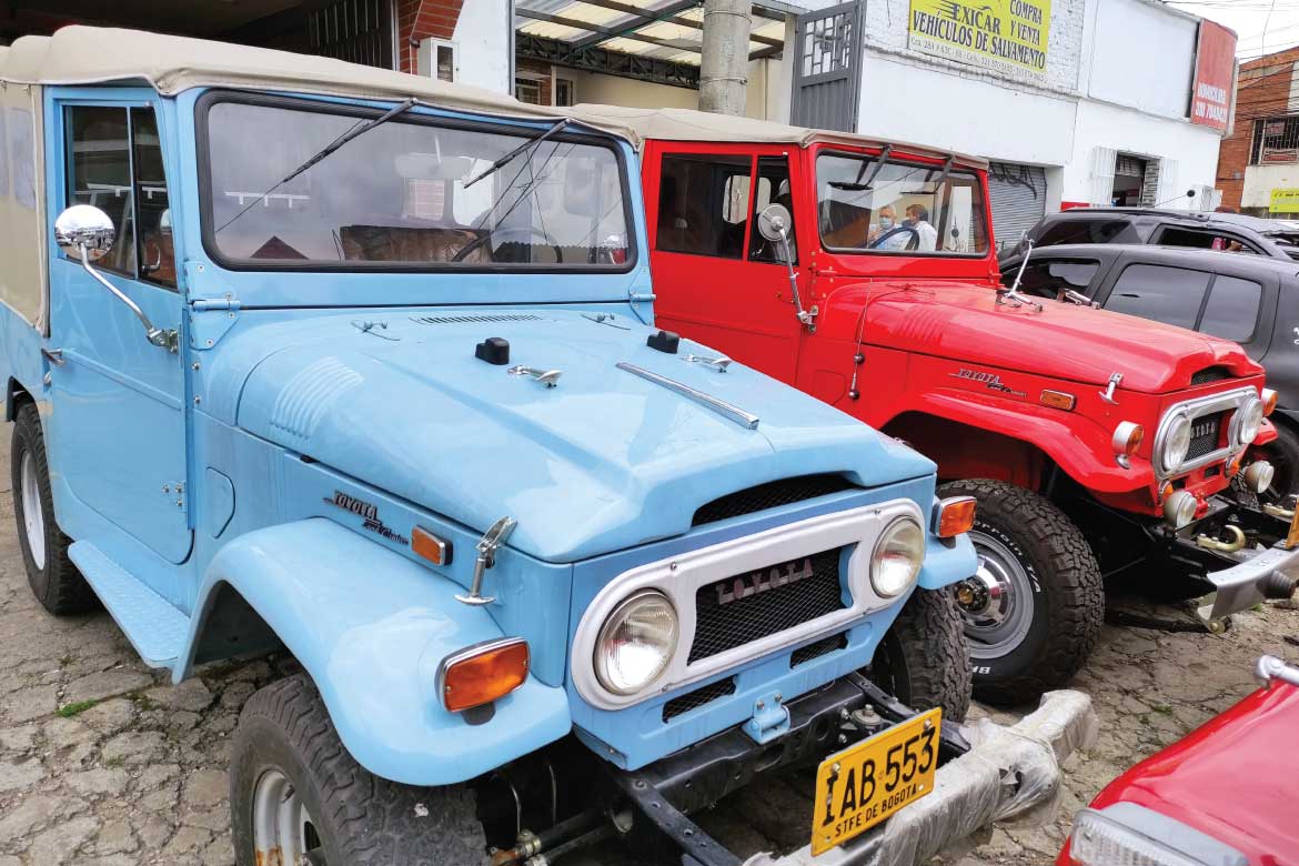 FJ40 in Bogotá