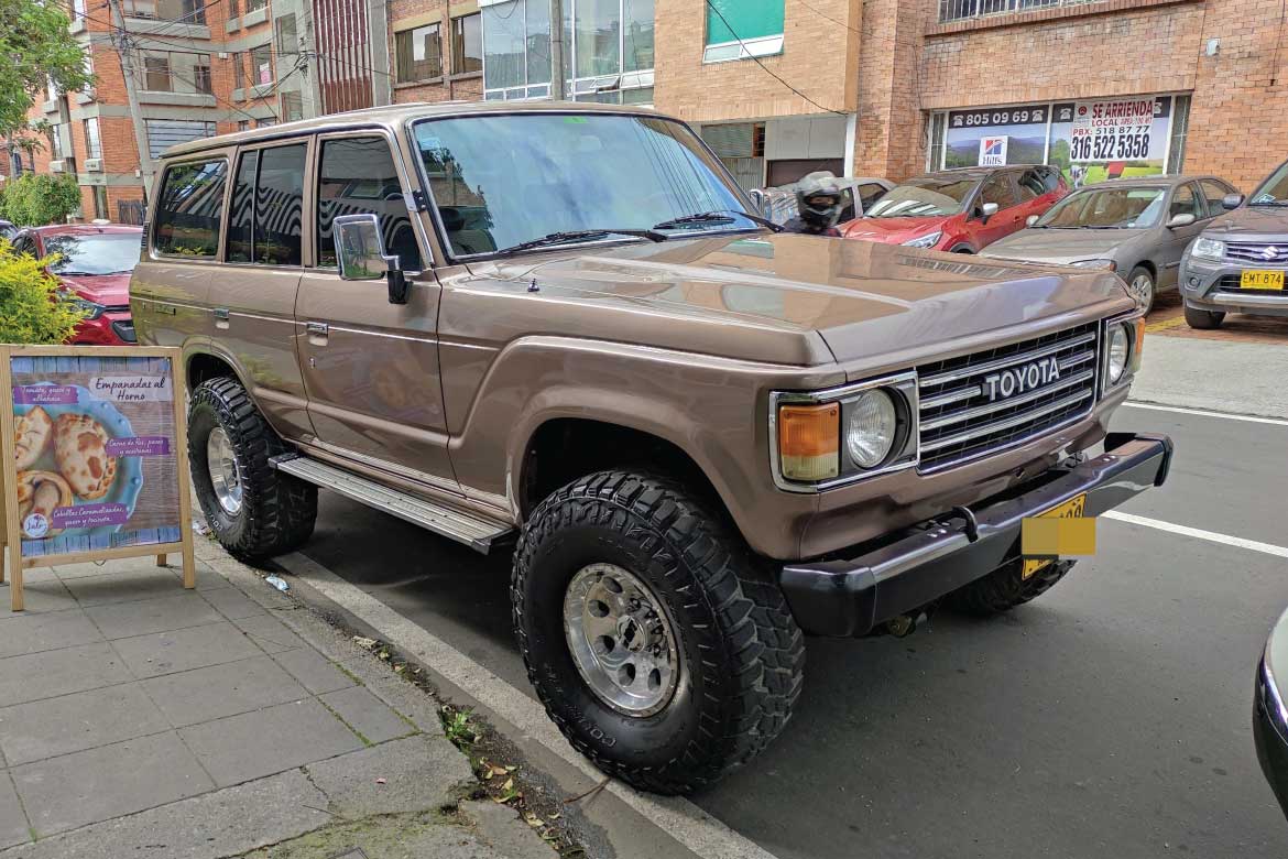 FJ60 in Bogotá